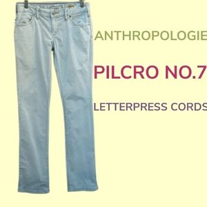 PILCRO LETTERPRESS CORDS. NO. 27 VINTAGE SLIM